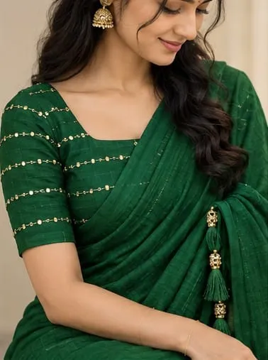 Plain Cruh Fabric