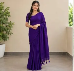 Plain Cruh Fabric