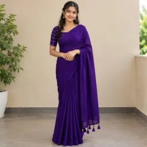 Plain Cruh Fabric