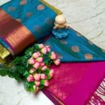 Semi Silk Sarees - image 2