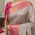 Semi Silk Sarees - image 2