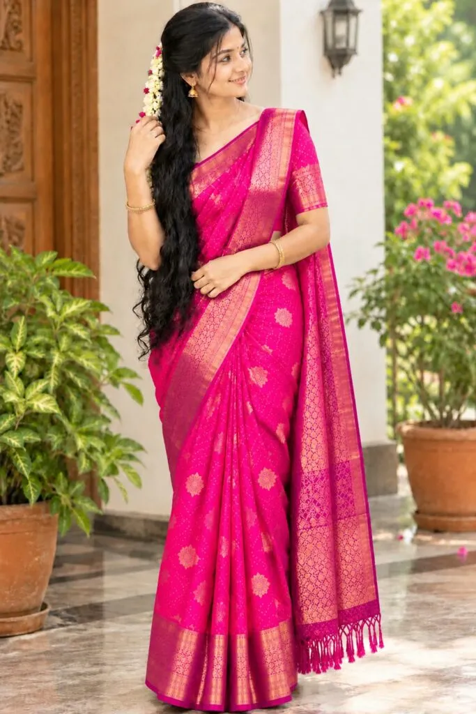 Semi Silk Sarees