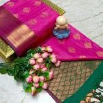 Semi Silk Sarees - image 4