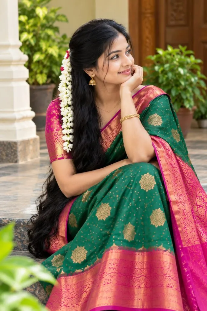 Semi Silk Sarees