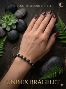 8mm Original Karungali with aluminium cap( Braclet)