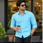 Pure Cotton full sleeve shirt (Combo 4pec) - image 5