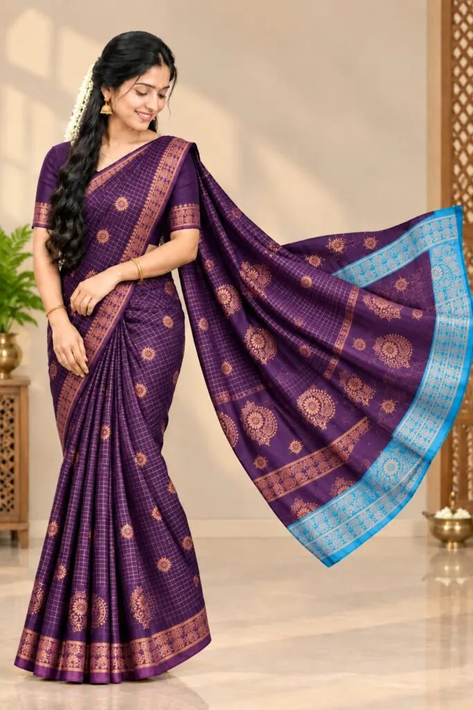 Semi Kubera silk sarees