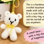 Hand Made Crochet Keychain - image 4