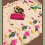 Linen Cotton Sarees - image 4