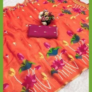 Linen Cotton Sarees
