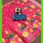 Linen Cotton Sarees - image 6