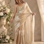 Designer Soft Shiny Sarees - image 2