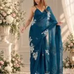 Designer Soft Shiny Sarees - image 6