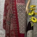 Pure Jaipur Ajrakh Cotton with Patch works - image 6