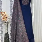 Vichitra Silk Neck Ajrak Print - image 6
