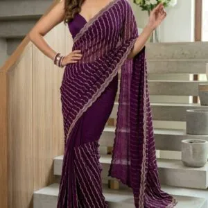 Space Silk Saree