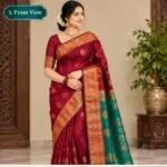 Pure soft silk sarees - image 5