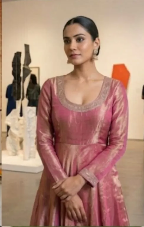 Space Silk Kurthi