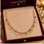 Stone Neckless One Gram Gold - image 5