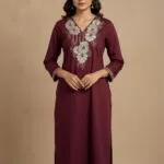 Embroidered Kurthi - image 3