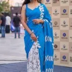Pure Cottonb Fancy Bangaru Sarees - image 5