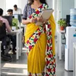 Demanding Floral Printed Sarees
