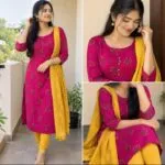 Rayon Cotton Kurthi - image 3