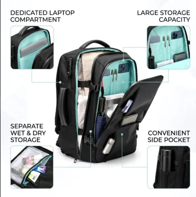 Nxtoasis High Capacity Business Backpack
