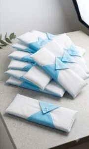 Button Model Organic Napkins (6 – Pads)
