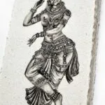 Charcoal Real Drawing (Handpainted) Size A3 - image 2