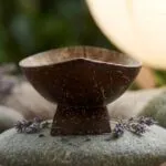 Coconut Shell Hand Craft (2pec) soap stand - image 3
