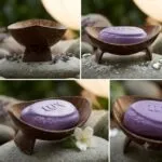 Coconut Shell Hand Craft (2pec) soap stand - image 5