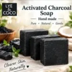 Activated Carcoal Soap (Hand Made) 3pack