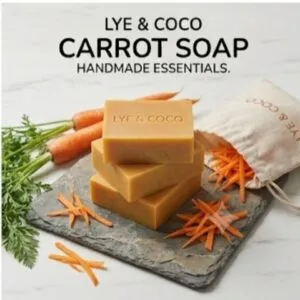 Carrot soap 100gm (3 -Pack)