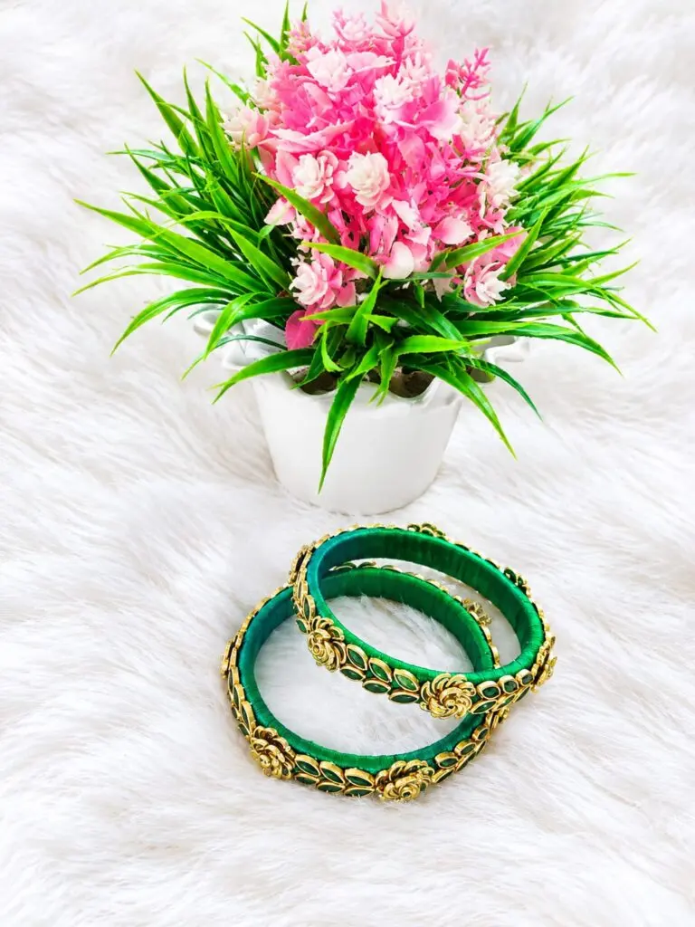 Thread Bangles – Green