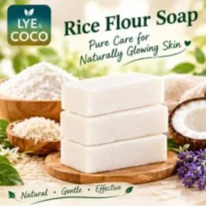 Rice flour Soap (3- pack) 100g