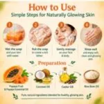 Papaya soap (3- pack) 100g - image 3