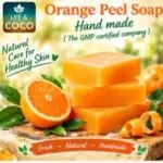 Orange peel Soap (3- pack) 100g