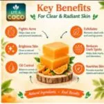 Orange peel Soap (3- pack) 100g - image 3