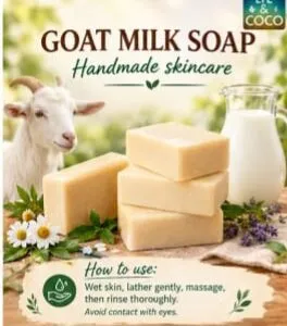 Goat milk soap