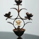 Coconut Shell Flower Decorl - image 4
