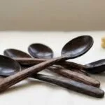 Coconut Shell Wooden Handle Spoon ( 12 pec) - image 3