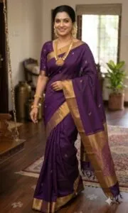 Embroidered Cotten Saree