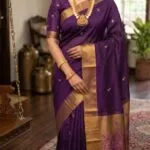 Embroidered Cotten Saree - image 4