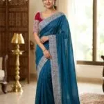 Embroidered Saree - image 2