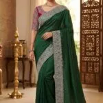 Embroidered Saree - image 3