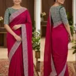 Embroidered Saree