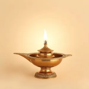 Demo – Brass Diya (Medium)