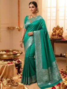 3D Embossed Saree (Karizma Silk)