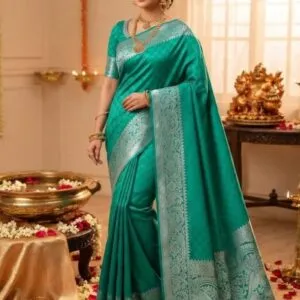 3D Embossed Saree (Karizma Silk)